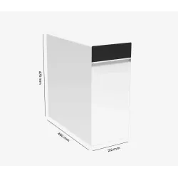 Laufen Vara Epoc All in One Edelstahl, massiv -