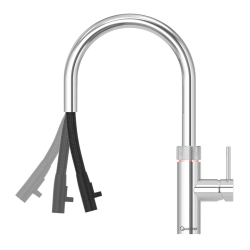 Quooker-Flex Round Acier inoxydable-Variante du Quooker: pro3
