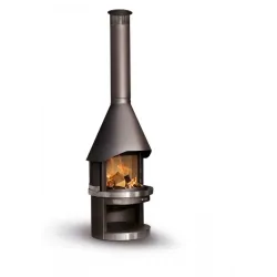 Herma Pro -Gartenkamin & Grill Vario 80 HP10442-