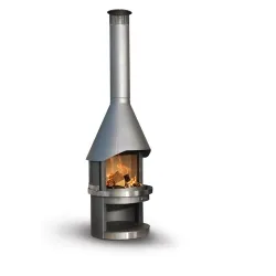 Herma Pro-Cheminée de jardin et barbecue Vario 80 HP10442.2-