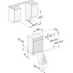 Miele -G 27608-60 Brillantweiss-
