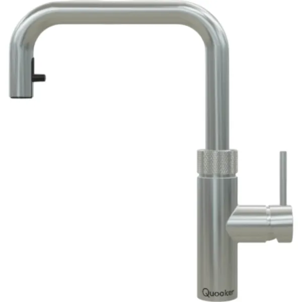 Quooker -Flex Square Edelstahl-Quooker Variante: pro3, combi