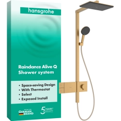 Hansgrohe -Raindance Alive Q Showerpipe 210/340 1jet mit