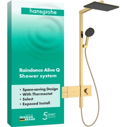 Hansgrohe -Raindance Alive Q Showerpipe 210/340 1jet mit