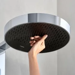 Hansgrohe-Rainfinity Showerpipe 360 1jet mit ShowerTablet 350