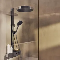 Hansgrohe-Rainfinity Showerpipe 360 1jet mit ShowerTablet 350
