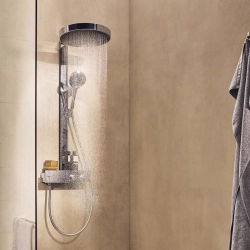 Hansgrohe -Rainfinity Showerpipe 360 1jet mit ShowerTablet 350