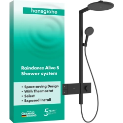 Hansgrohe -Raindance Alive S Showerpipe 300 1jet mit