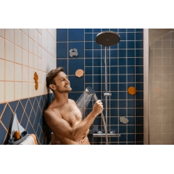 Hansgrohe -Activera S Showerpipe 240 1jet EcoSmart Varia mit