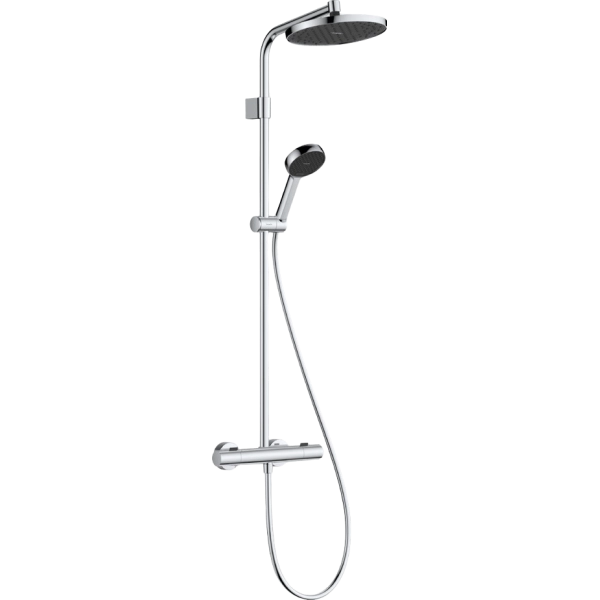 Hansgrohe -Activera S Showerpipe 240 1jet EcoSmart Varia mit