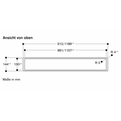 Gaggenau AL400192 Tischlüftung für Vario Serie 400 - Nettoland.ch