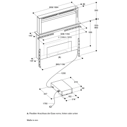 Gaggenau Ventilation Table Extensible AL400192 | Nettoland.ch