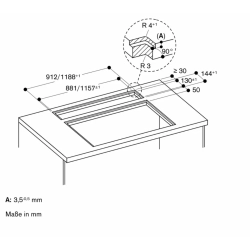 Gaggenau AL400122 Tischlüftung - Nettoland.ch
