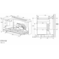 Gaggenau AL400122 Tischlüftung - Nettoland.ch