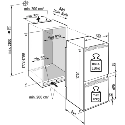 Liebherr ICNb 5123 Einbaukühlschrank | NoFrost | B | Nettoland