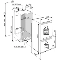 Liebherr ICNb 5123 Einbaukühlschrank | NoFrost | B | Nettoland