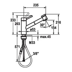 INOX Hebelmischer - Küche 121505