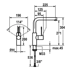 ONO Küche Schwenk A225 SB 000