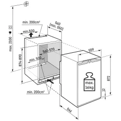 Liebherr IFNd 3924 Gefrierschrank Einbau - Nettoland.ch