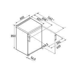Liebherr Rsdci 1620 Kühlschrank Freistehend - Nettoland.ch