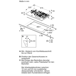 Siemens ER9A6SH40 Table de cuisson - Nettoland.ch