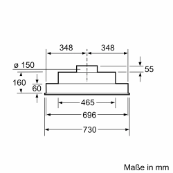 Siemens LB75566 hottes aspirantes - Nettoland.ch
