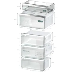 SANO KG39NAIAU - Réfrigérateur congélateur moderne