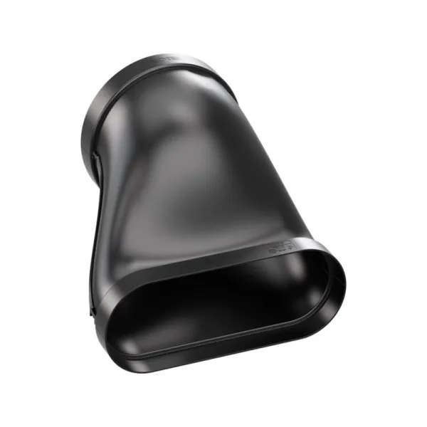 BORA 40.002.051 Ecotube EFRV110 Übergang flach rund Versatz