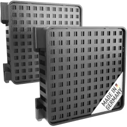 2 Aktivkohlefilter ersetzen Liebherr FreshAir 9096989 9882460 988246000