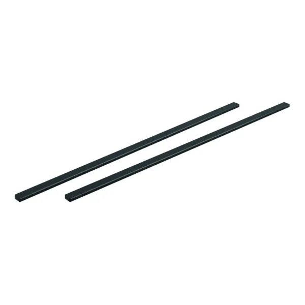 Bora 40.002.158 Seitenleisten für Kochfeldtiefe 515 mm All Black