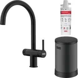 Franke Maris Water Hub Boiling - Black Matt Küchenarmaturen