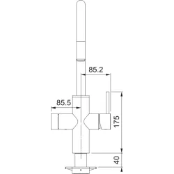 Franke Mythos Water Hub All in One - Copper Küchenarmaturen