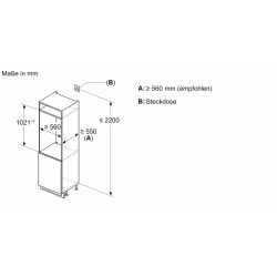 Bosch KIR31SDD1 Einbaukühlschränke | Nettoland