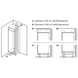 Bosch KIR31SDD1 Einbaukühlschränke | Nettoland