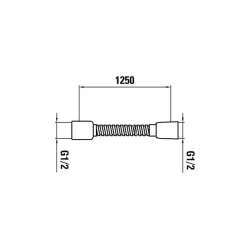 Laufen-Flexible hose H3629800001211-