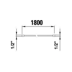 Laufen-Flexible hose WI504760000000-