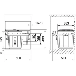 Franke SERIE 350 VARIA 60 121.0307.537