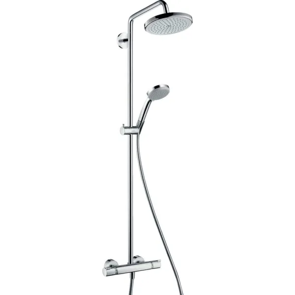 Hansgrohe-Croma 220 Air 1jet Showerpipe-