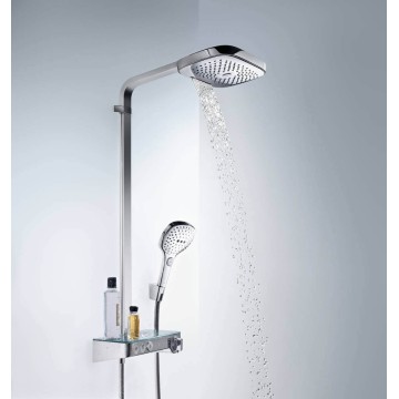 Raindance Select E 300 3jet ShowerTablet Showerpipe chrom