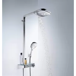 Hansgrohe-Raindance Select E 300 3jet ShowerTablet Showerpipe