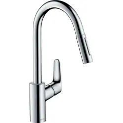Hansgrohe Focus Einhebel-Küchenmischer 240 mit Ausziehbrause