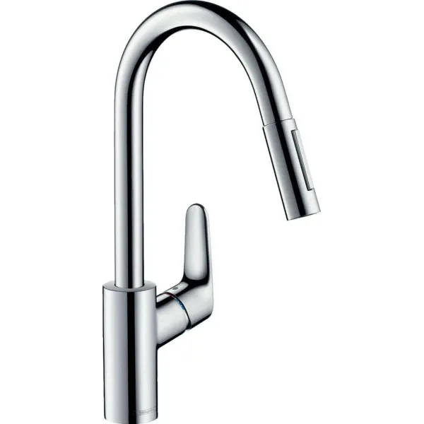 Hansgrohe Focus Einhebel-Küchenmischer 240 mit Ausziehbrause