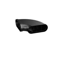 BORA EFBH90 Ecotube Bogen 90° flach horizontal