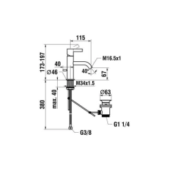 Laufen-H3113310041011-