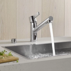 Dornbracht Eno Küchenarmatur Faucet Zugauslauf Chrom