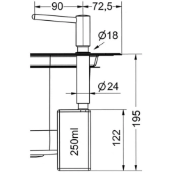Franke Armaturen und Seifenspender -119.0541.524-