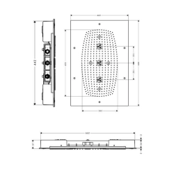 Raindance Rainmaker 680 x 460 mm Air 3jet Kopfbrause 