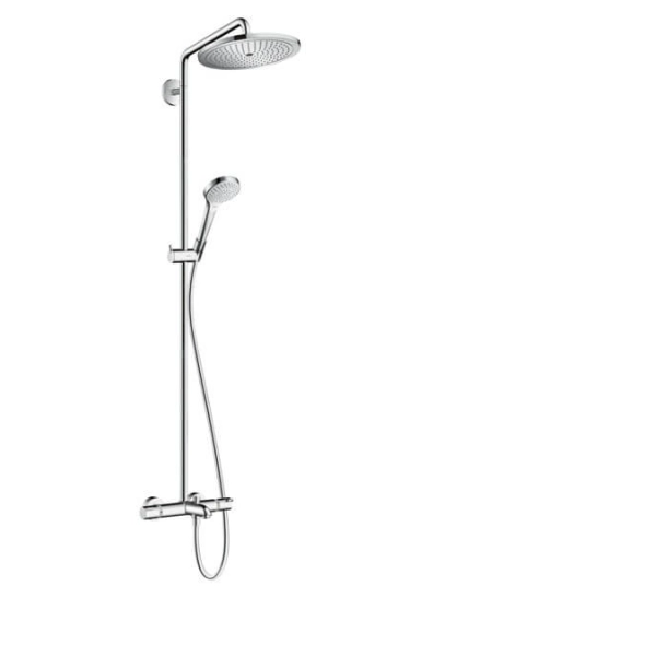 Croma Select 280 Air 1jet Showerpipe Wanne chrom 