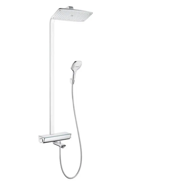Raindance Select E 360 1jet Showerpipe Wanne chrom Farbe: