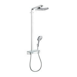 Raindance Select E 300 2jet ShowerTablet Showerpipe chrom
